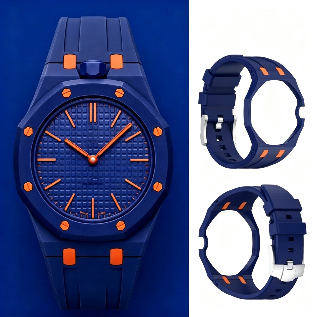 [Elara]ROYAL OAK POP EXCLUSIVE RUBBER STRAP