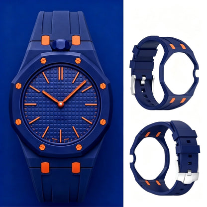 [Elara]ROYAL OAK POP EXCLUSIVE RUBBER STRAP