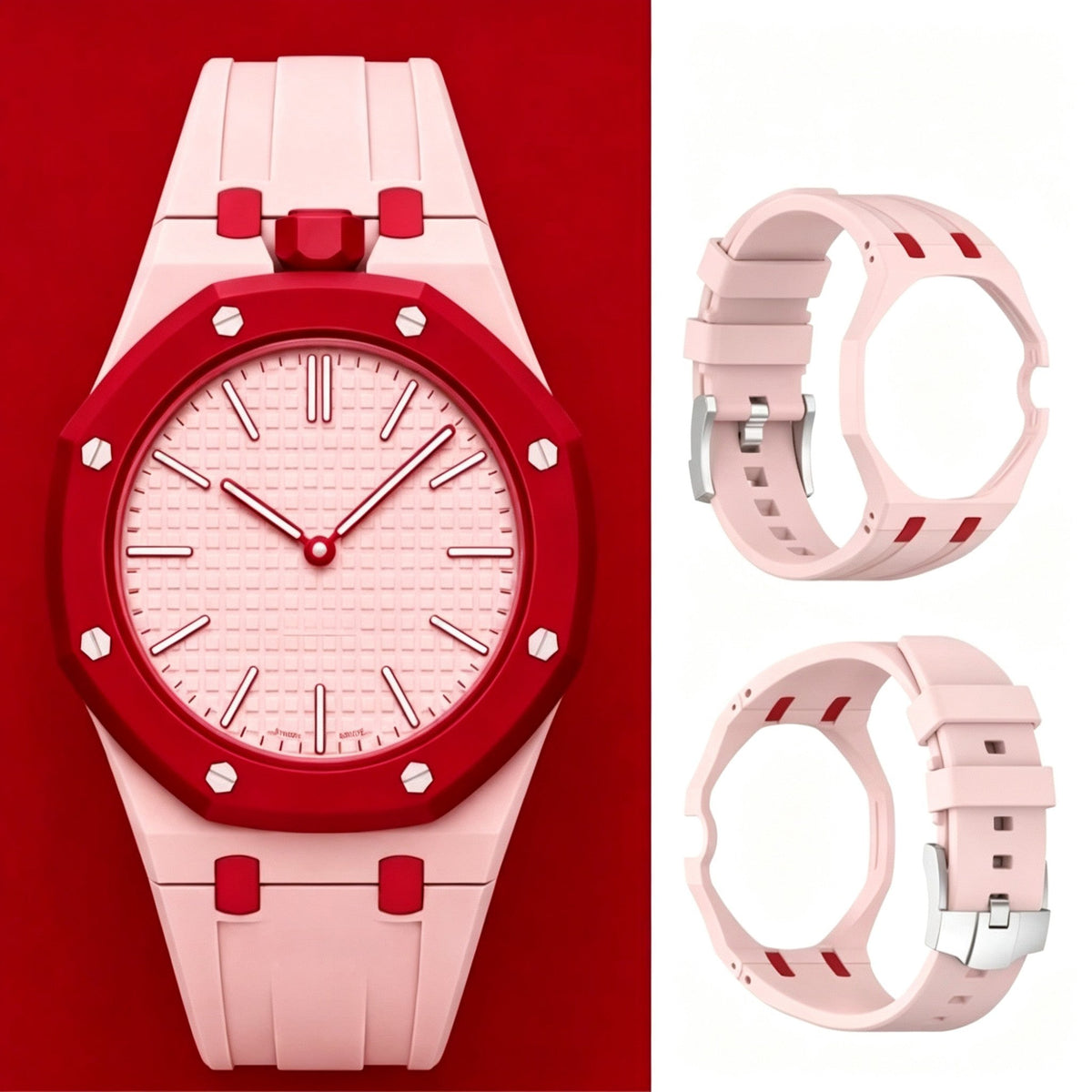 [Elara]ROYAL OAK POP EXCLUSIVE RUBBER STRAP