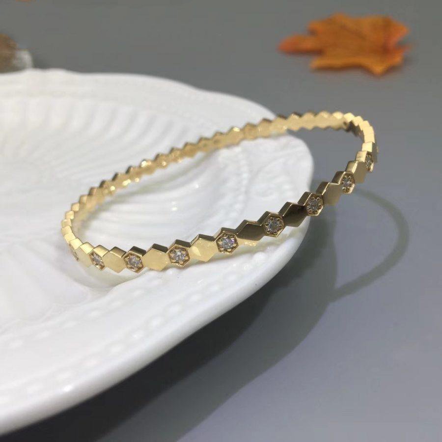 [Elara]BEE LOVE GOLD DIAMANT ARMREIF