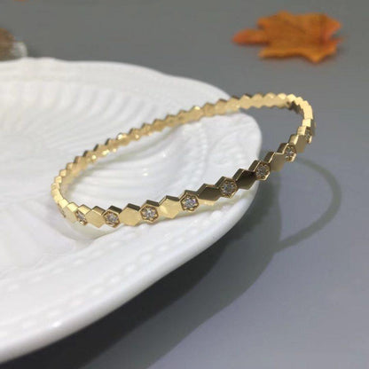 [Elara]BEE LOVE GOLD DIAMANT ARMREIF