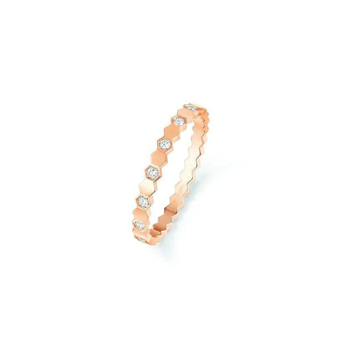 [Elara]BEE LOVE RING ROSÉGOLD DIAMANT