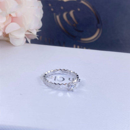 [Elara]BEE LOVE RING SILVER 1 DIAMOND