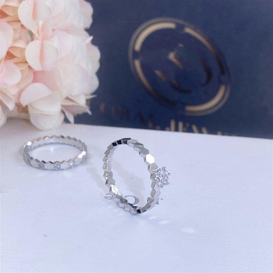 [Elara]BEE LOVE RING SILVER 1 DIAMOND