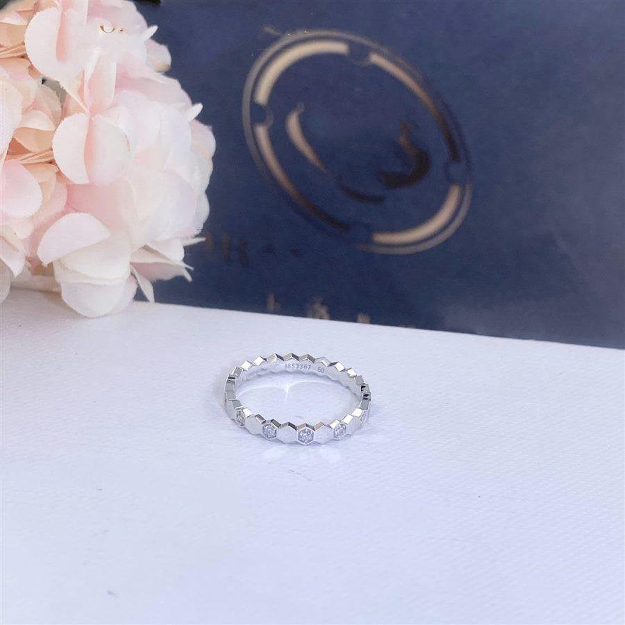 [Elara]BEE LOVE RING SILVER DIAMOND