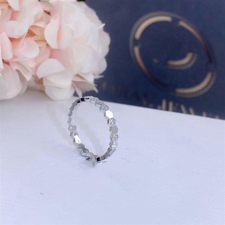 [Elara]BEE LOVE RING SILVER DIAMOND