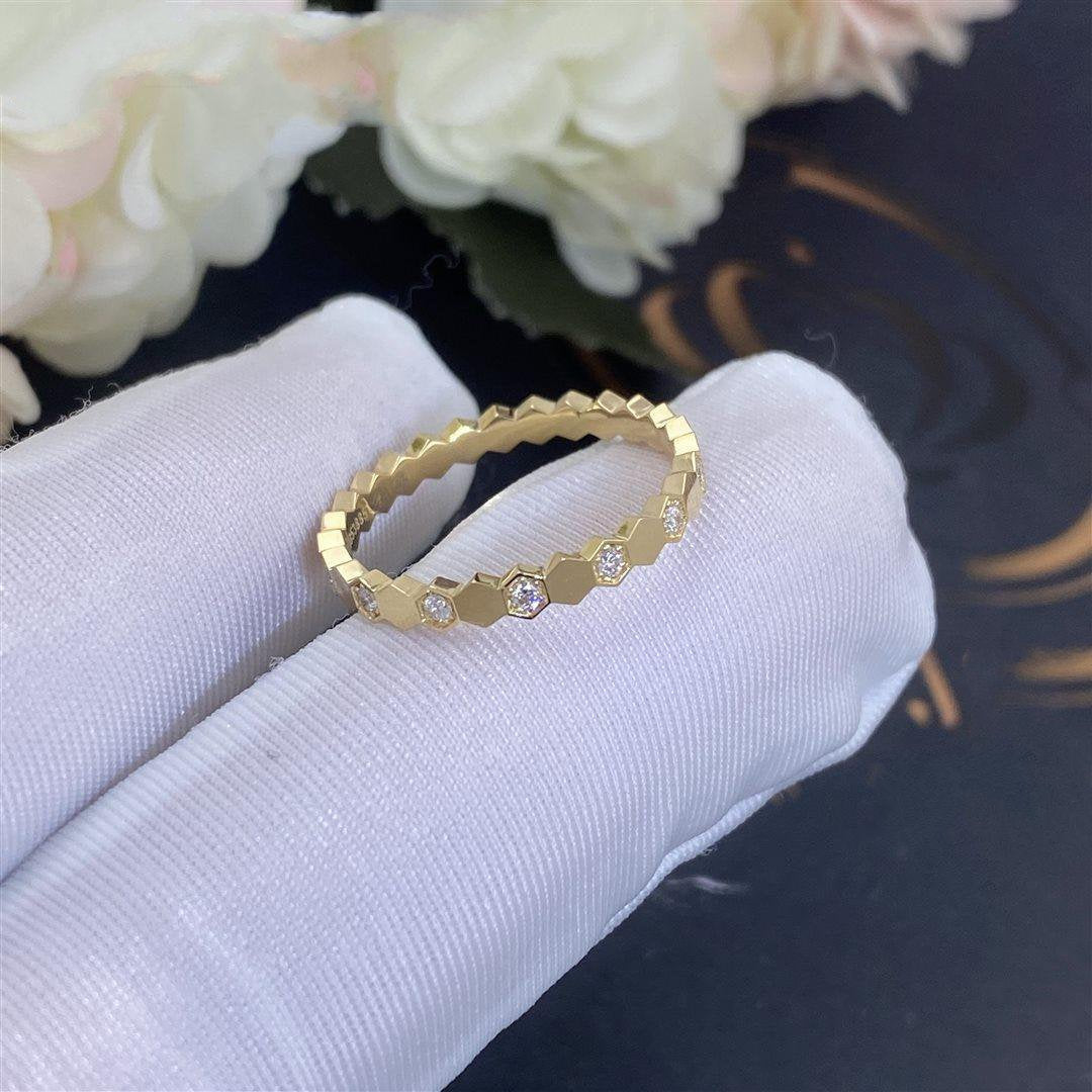 [Elara]BEE LOVE RING GOLD DIAMOND