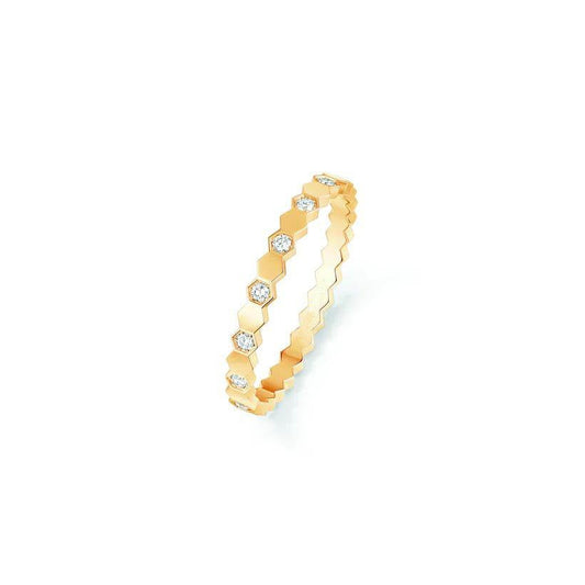 [Elara]BEE LOVE RING GOLD DIAMOND