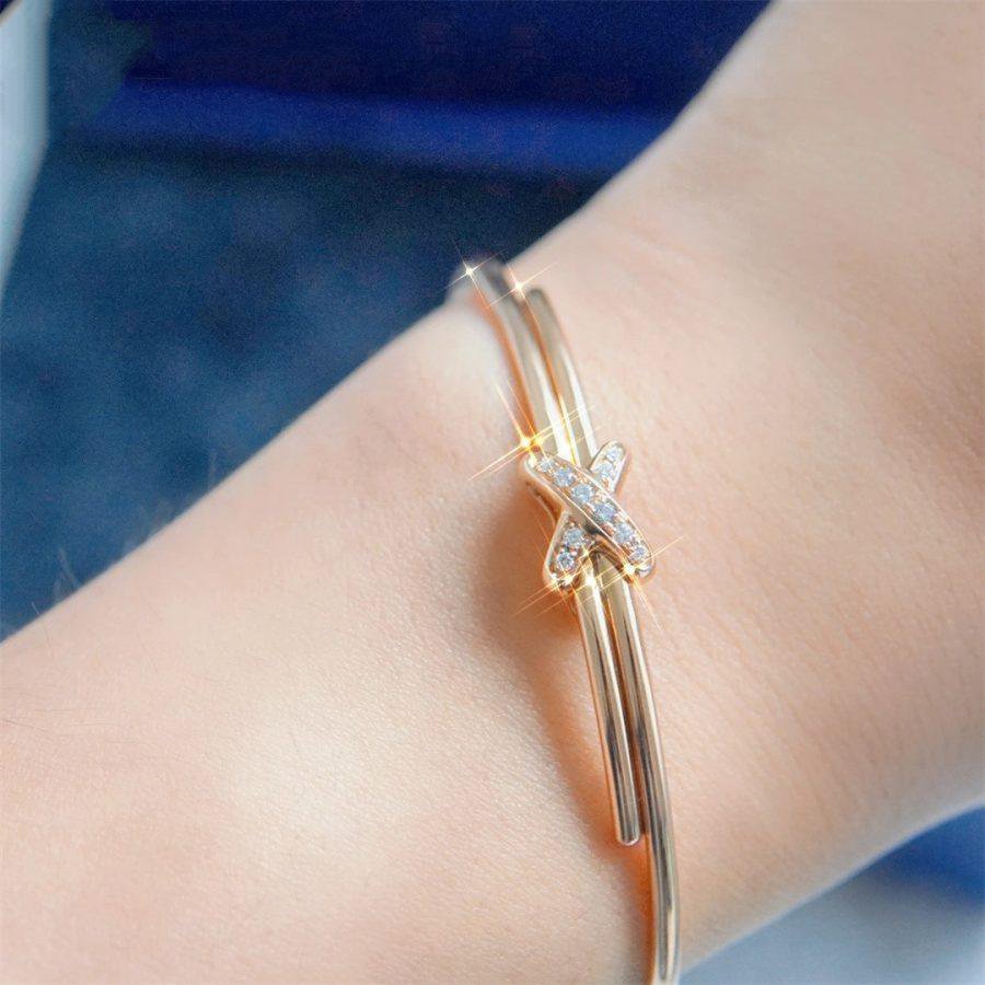 [Elara]ROSEGOLD-DIAMANTEN-ARMBANDSET