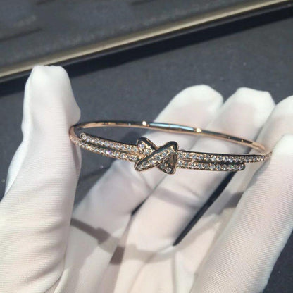 [Elara]JEUX DE BRACELET DIAMONDS ROSE GOLD