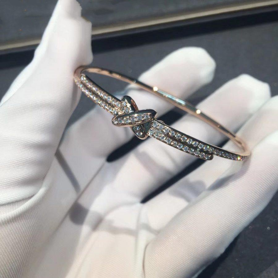 [Elara]JEUX DE BRACELET DIAMONDS ROSE GOLD