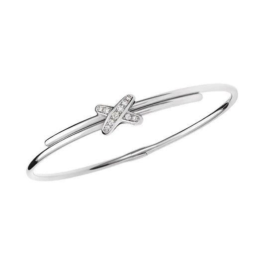 [Elara]ARMBAND-SETS SILBERNE DIAMANTEN