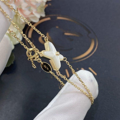 [Elara]JEUX BRACELET WEISS PERLMUTT GOLD 1 DIAMANT