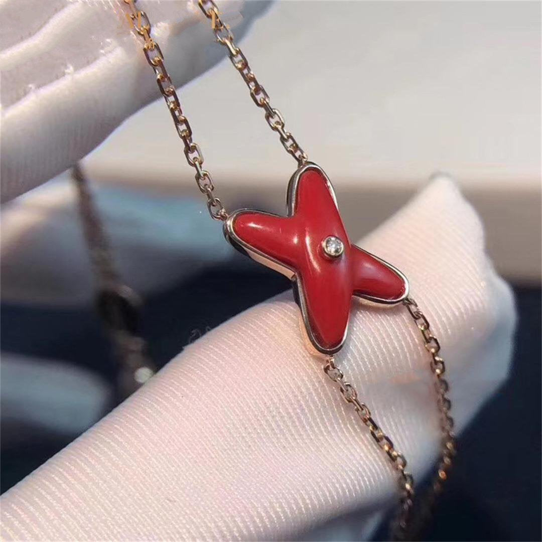 [Elara]ARMBAND ROSÉGOLD CARNELIAN 1 DIAMANT