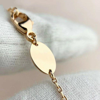 [Elara]MALACHIT ARMBANDSET ROSÉGOLD DIAMANTEN
