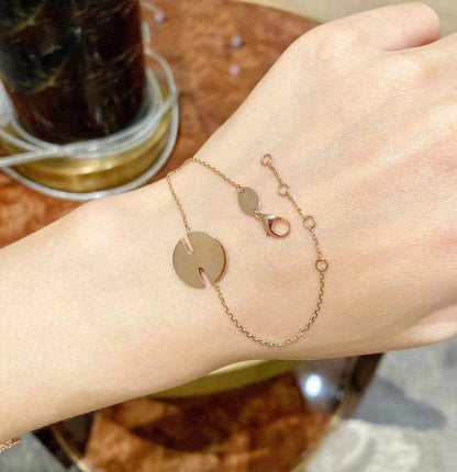 [Elara]JEUX DE BRACELET MOP ROSE GOLD DIAMONDS
