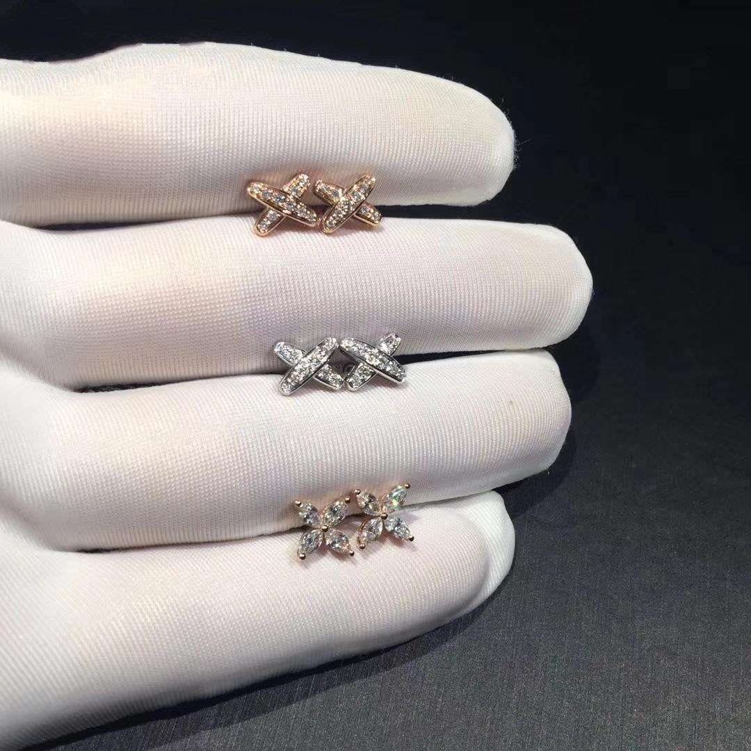 [Elara]JEUX DE DIAMOND EARRINGS