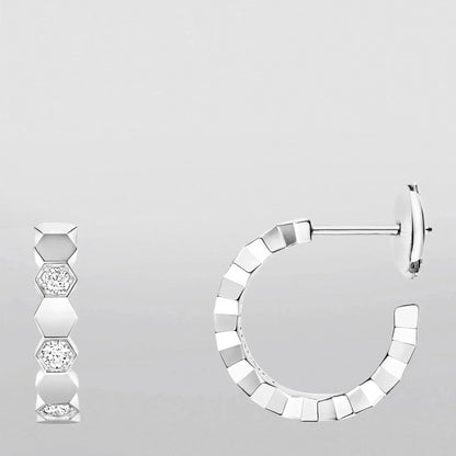 [Elara]Hollow Design Four-Leaf Clover Flower Shape Ring