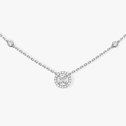 [Elara]JOY PENDANT DIAMOND NECKLACE