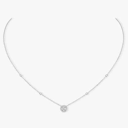[Elara]JOY PENDANT DIAMOND NECKLACE