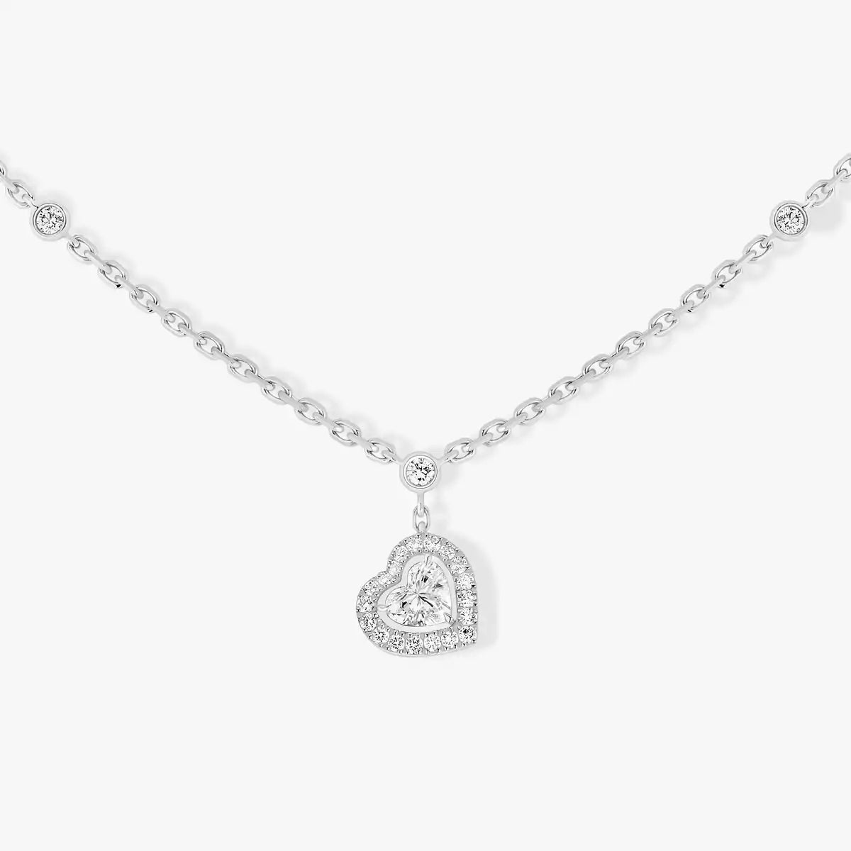 [Elara]CLASSIC HEART PENDANT NECKLACE