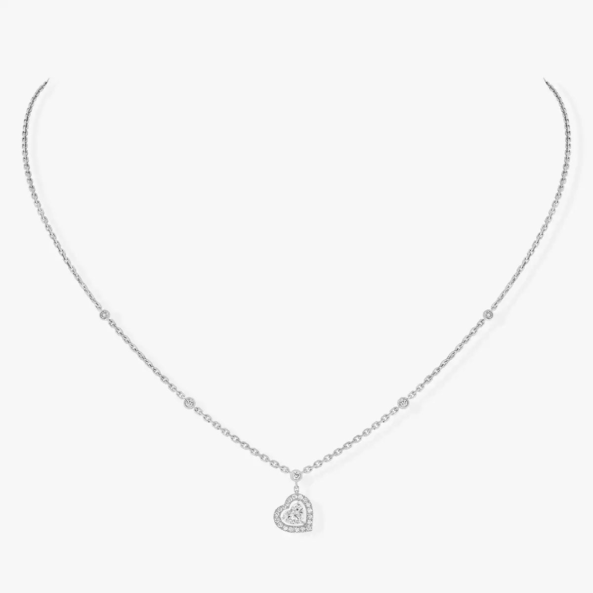 [Elara]CLASSIC HEART PENDANT NECKLACE