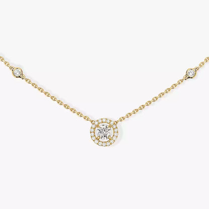 [Elara]JOY PENDANT DIAMOND NECKLACE