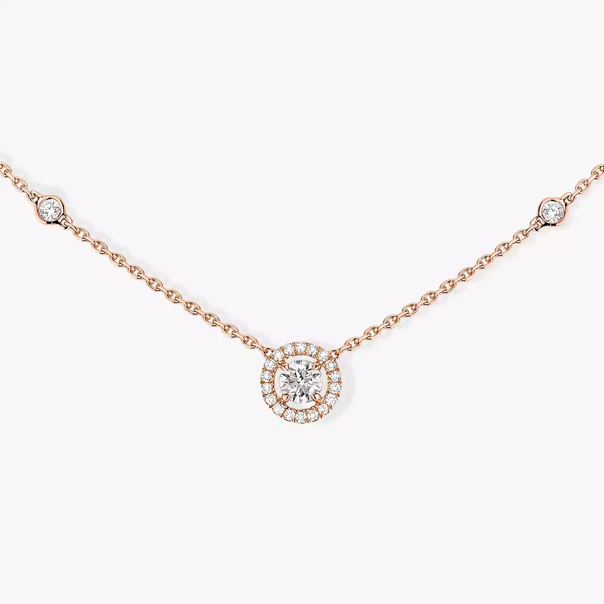 [Elara]JOY PENDANT DIAMOND NECKLACE