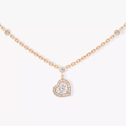 [Elara]CLASSIC HEART PENDANT NECKLACE
