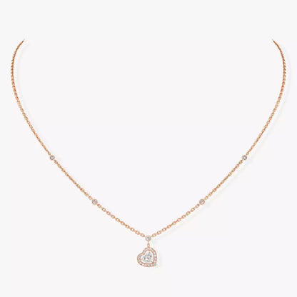 [Elara]CLASSIC HEART PENDANT NECKLACE
