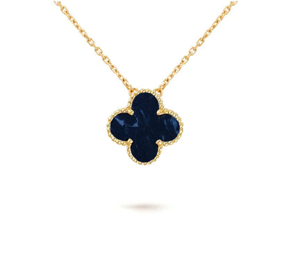 [Elara]15MM CLOVER FLOWER PENDANT NECKLACE COLLECTION