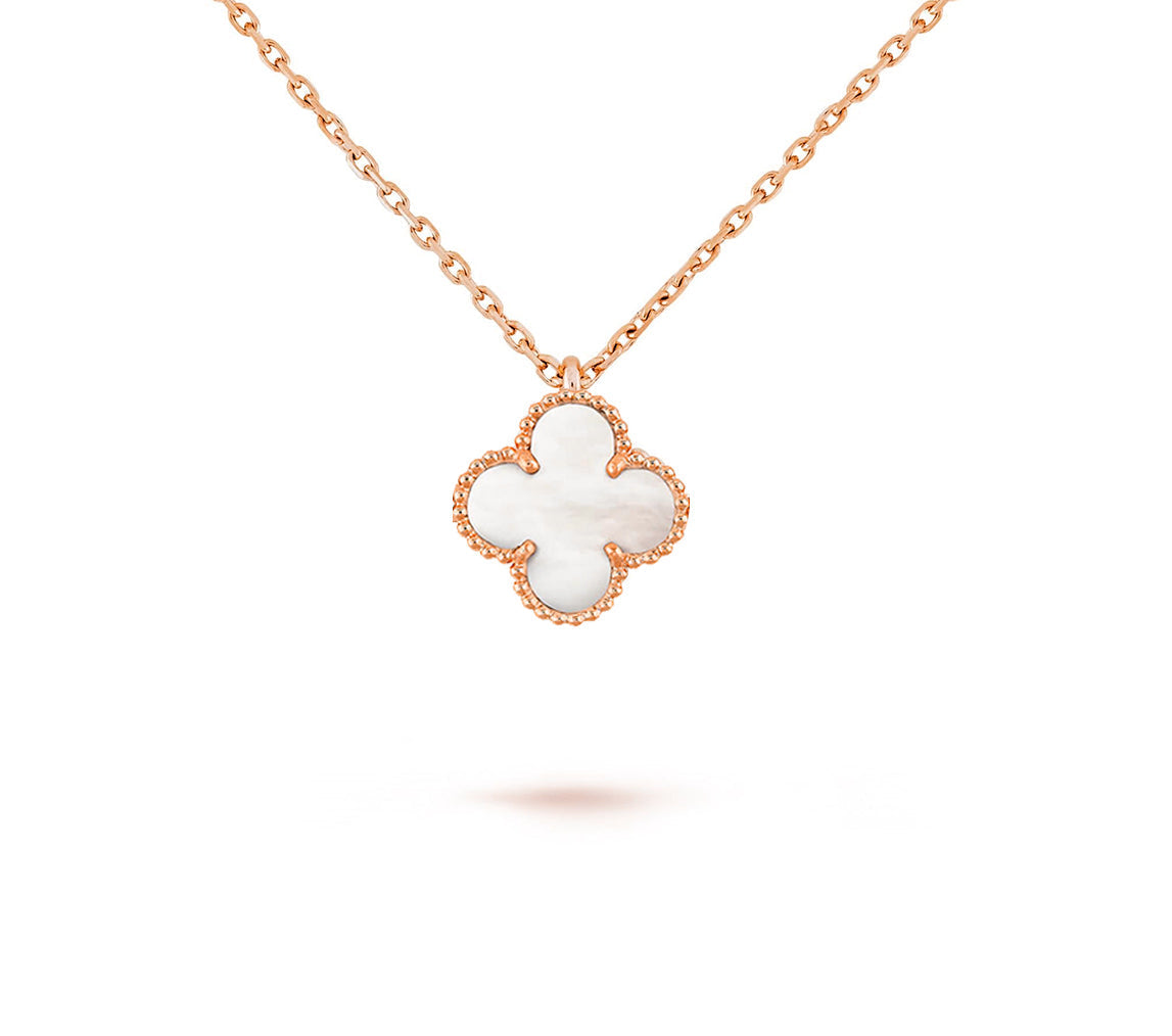 [Elara]9.5MM MINI CLOVER PENDANT NECKLACE COLLECTION