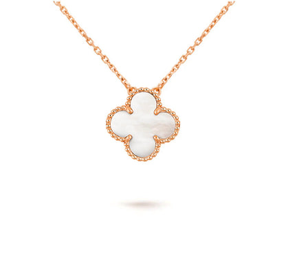 [Elara]15MM CLOVER FLOWER PENDANT NECKLACE COLLECTION