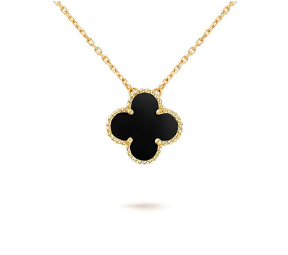 [Elara]15MM CLOVER FLOWER PENDANT NECKLACE COLLECTION