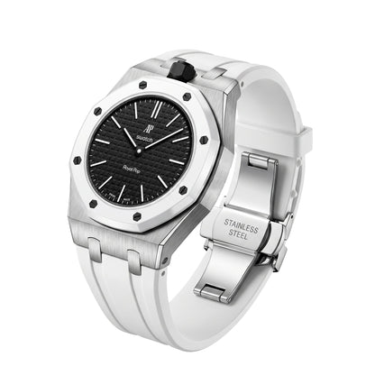 [Elara]Royal Oak Pop Exclusive Steel Case & Silicone Strap With Cradle