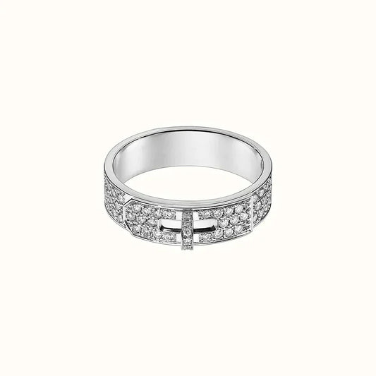[Elara]KELLY SILBER DIAMANT RING