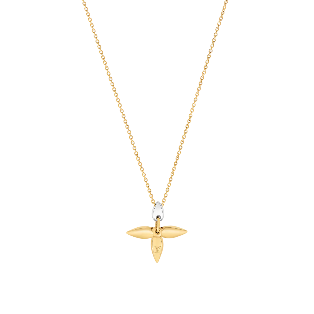 [Elara]LOUISETTE PEDANT GOLD NECKLACE