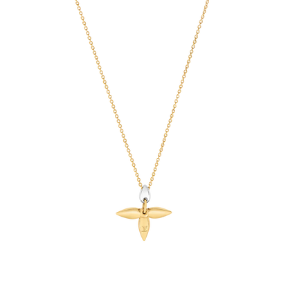 [Elara]LOUISETTE PEDANT GOLD NECKLACE