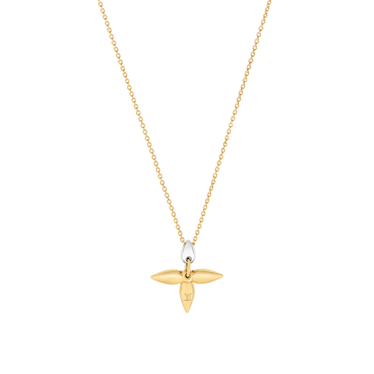 [Elara]LOUISETTE PEDANT GOLD NECKLACE