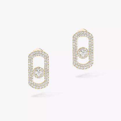 [Elara]SO MOVE PAVÉ DIAMOND EARRINGS
