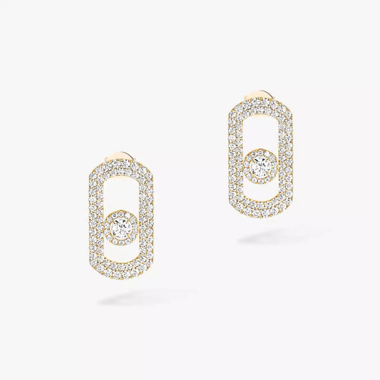 [Elara]SO MOVE PAVÉ DIAMOND EARRINGS