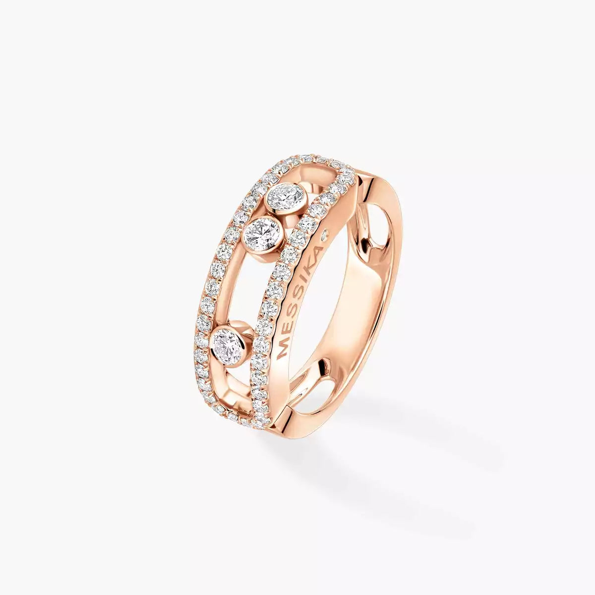 [Elara]BABY MOVE PAVÉ DIAMANTENRING