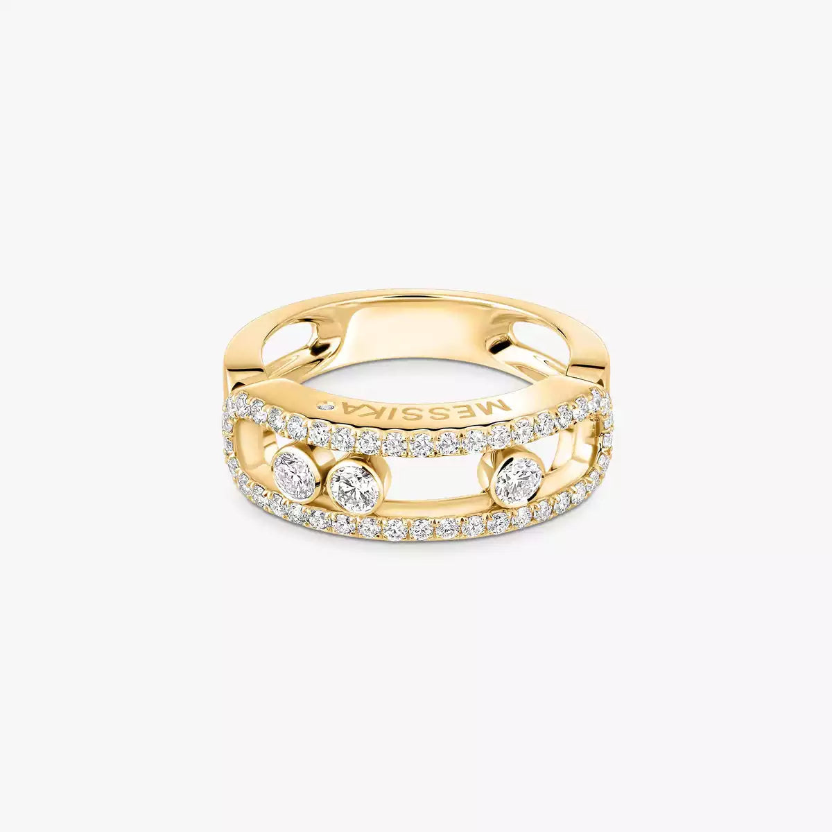 [Elara]BABY MOVE PAVÉ DIAMANTENRING
