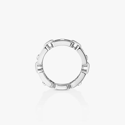 [Elara]MOVE LINK PAVÉ ダイヤモンド リング