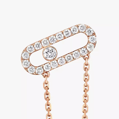 [Elara]MOVE UNO ALL DIAMOND STUD EARRINGS