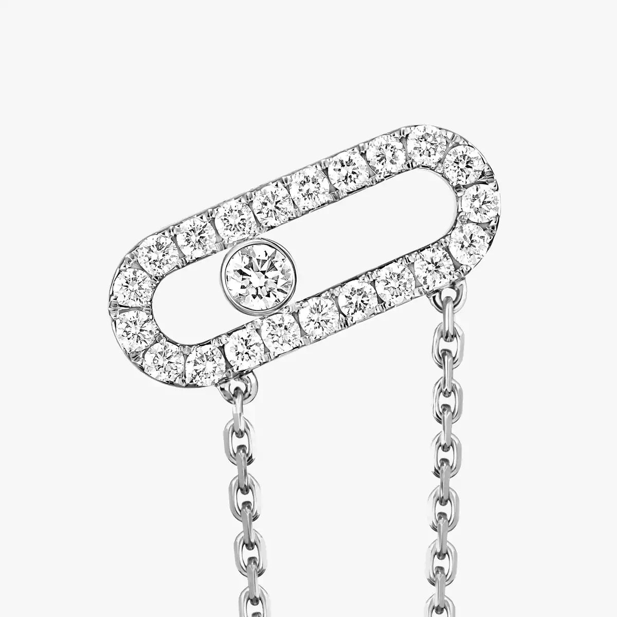 [Elara]MOVE UNO ALL DIAMOND STUD EARRINGS