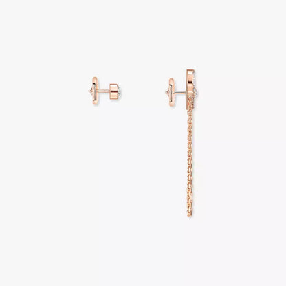 [Elara]MOVE UNO ALL DIAMOND STUD EARRINGS