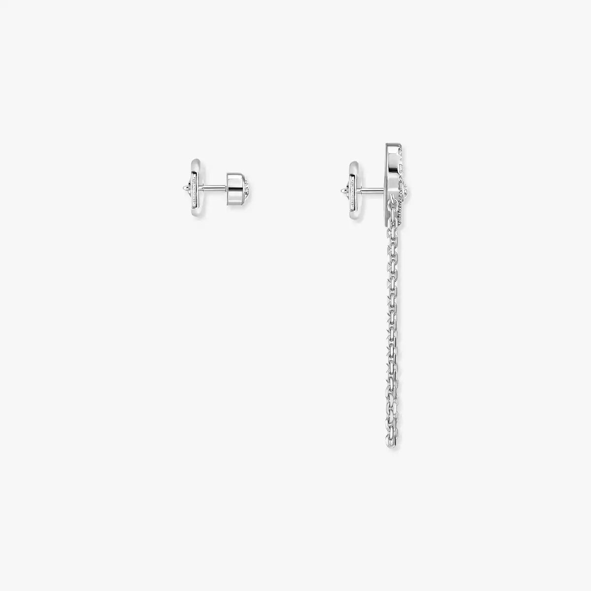[Elara]MOVE UNO ALL DIAMOND STUD EARRINGS