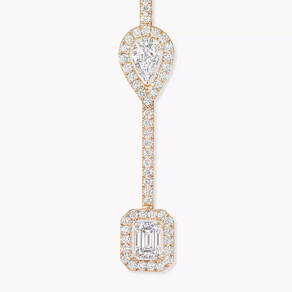 [Elara]MEINE TWIN DIAMANT TROPFEN OHRRINGE