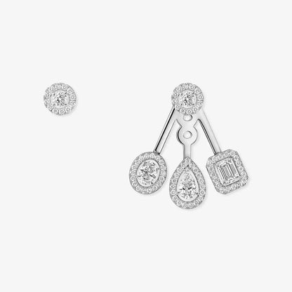 [Elara]MEINE ZWILLING TRIO DIAMANT OHRRINGE